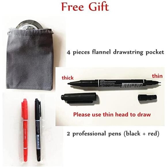 Golf Ball Marker Stamp Stencil Custom Tool for Men - Picture 2 of 6